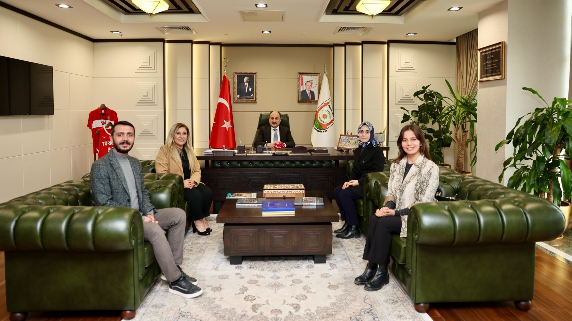 Şanlıurfa Büyükşehir Belediyesine ziyarette bulunduk.